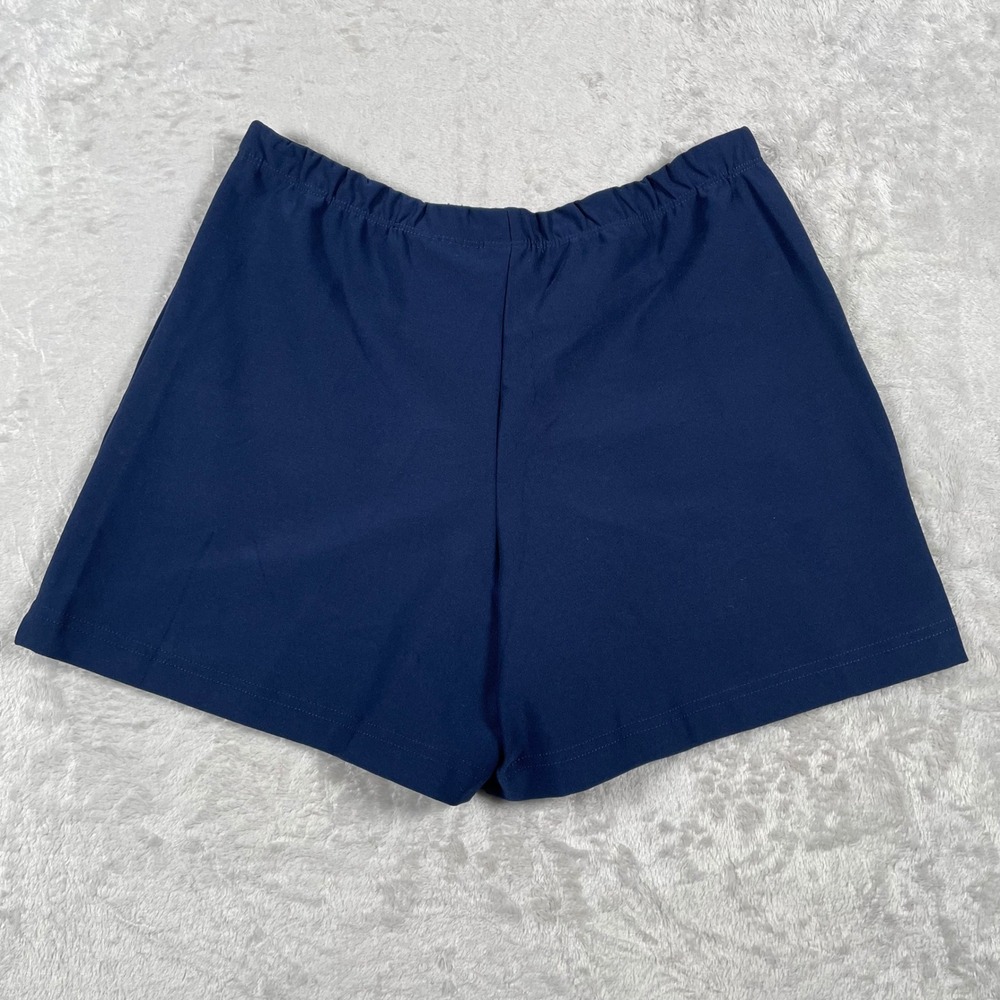 Nike Womens Dri Fit Athletic Shorts Navy Blue XS Style 222611‎ - Picture 2 of 5